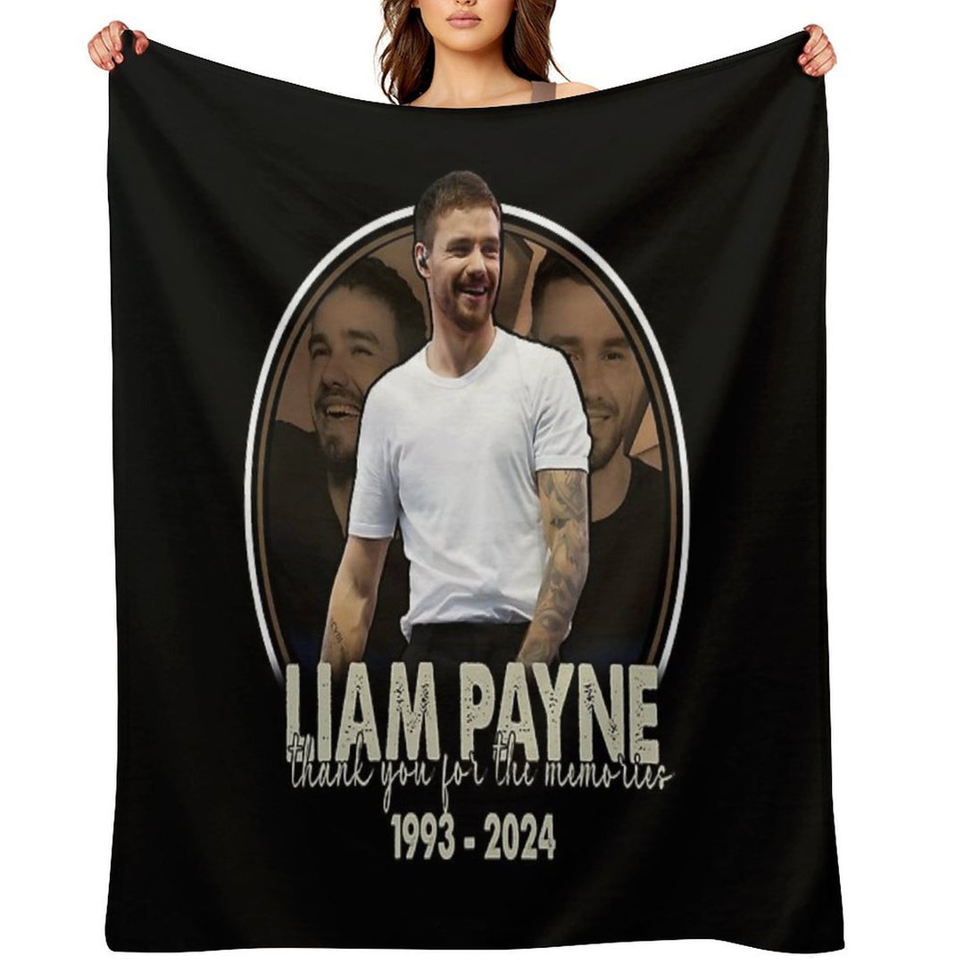 Liam Payne Thanks For Memories Velvety-soft Throw Blanket