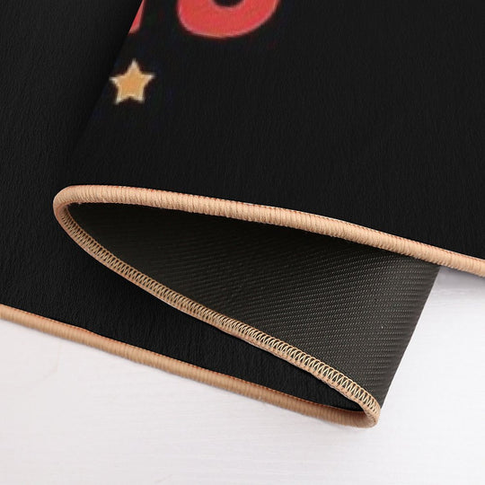 Cute Stars And Stripes And Human Rights Funny 4th Of July  High-Traffic Bath Mat