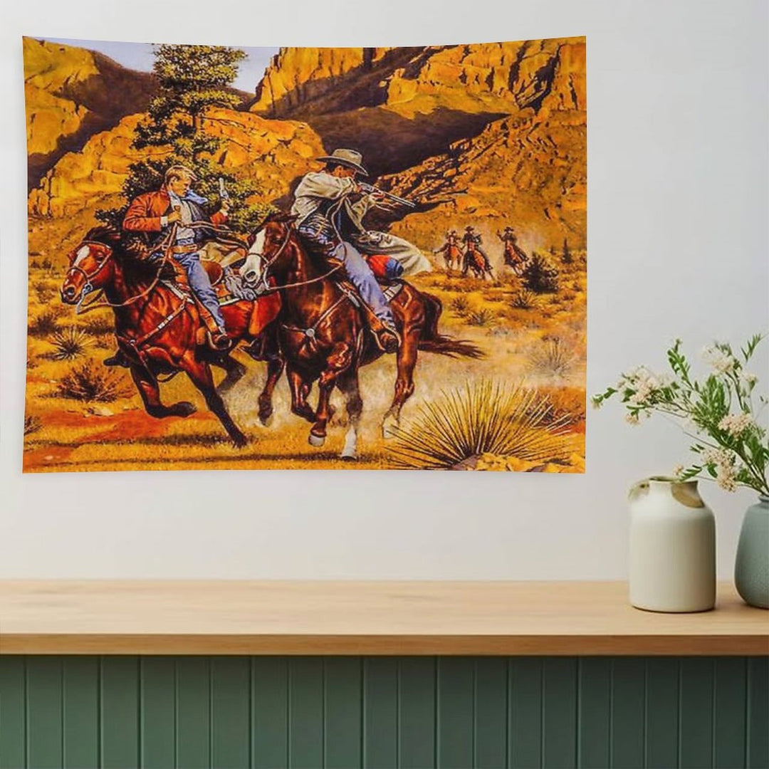 Fwc 5192 Old West Wild Cowboy Tapestry