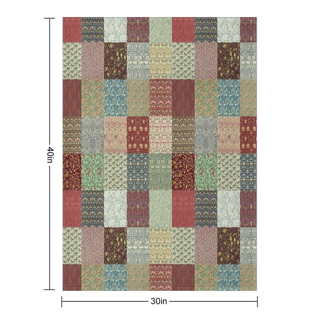 William Morris Pattern Collection Quick-dry Throw Blanket