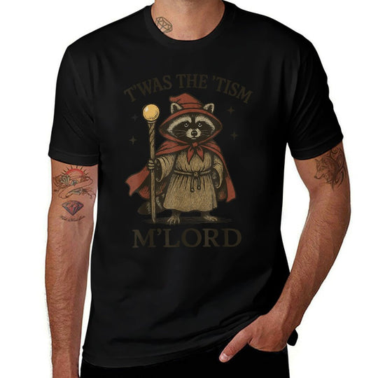 Twas The Tism Mlord Raccoon  Breathable T-Shirt