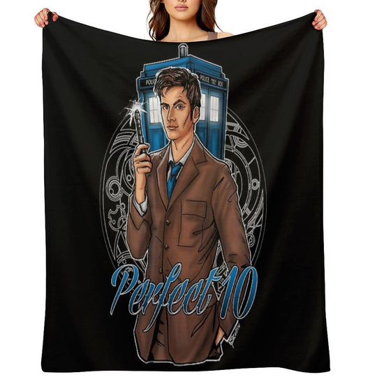 Perfect 10 Plush Throw Blanket