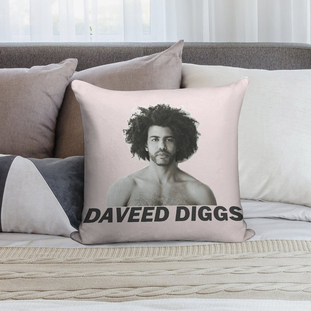 Daveed Diggs Soft High-Density Material Throw Pillow