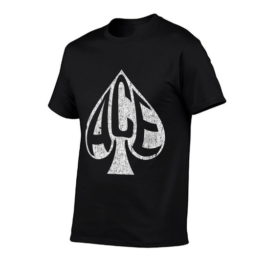 Vintage Ace of Spades Texas Holdem Playing Card  Easy-care T-Shirt