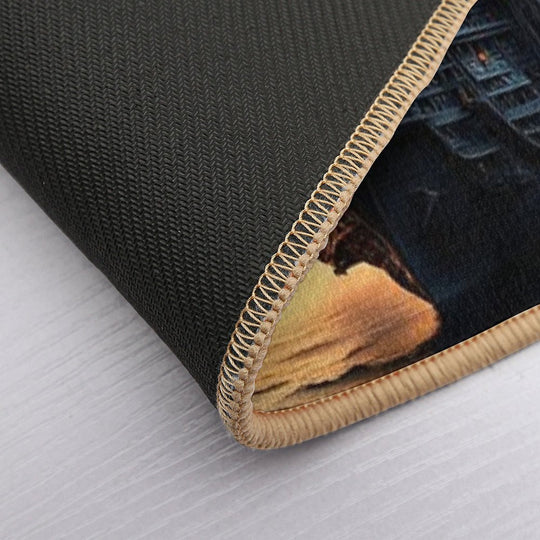 The Black Pearl Ship  Eco-Friendly Bath Mat