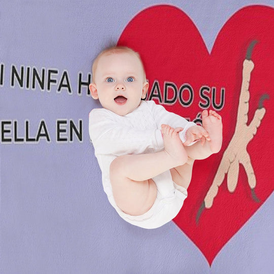 My Cockatiel’s Heartprint Shrink-resistant Throw Blanket