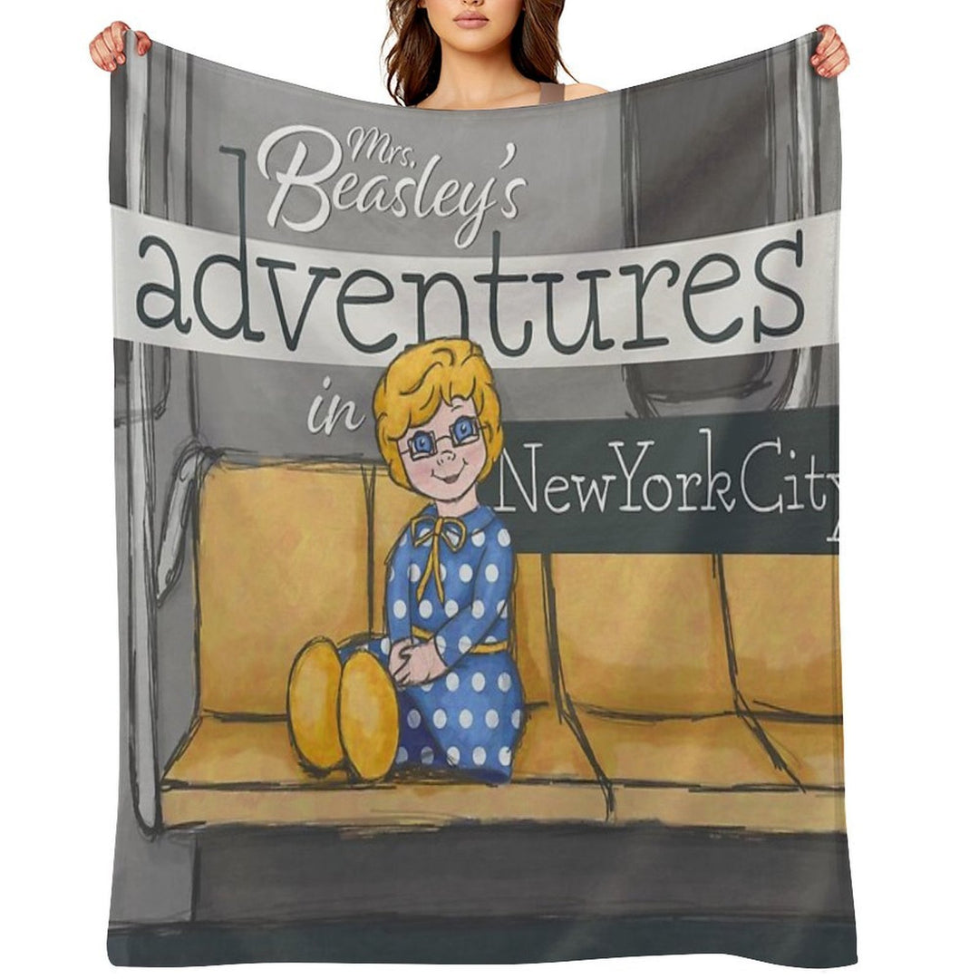 Mrs. Beasley's Adventures Eco-conscious Throw Blanket
