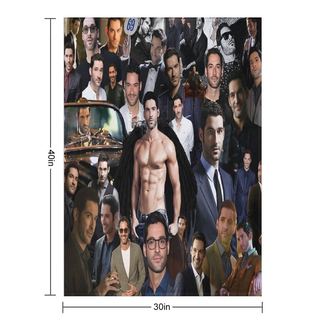 Tom Ellis Premium Throw Blanket