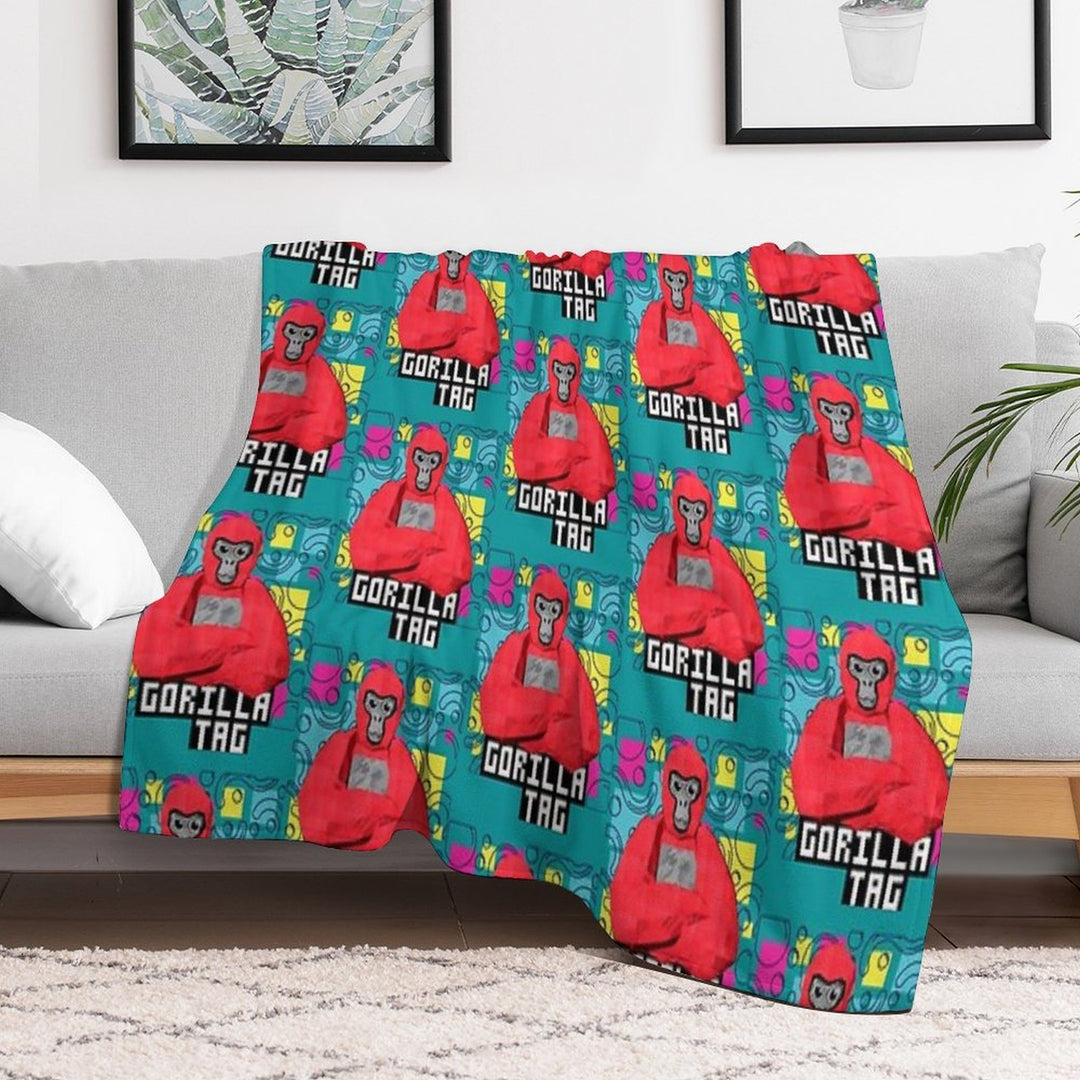 Gorilla Tag Cools Red 4 Comfort Throw Blanket