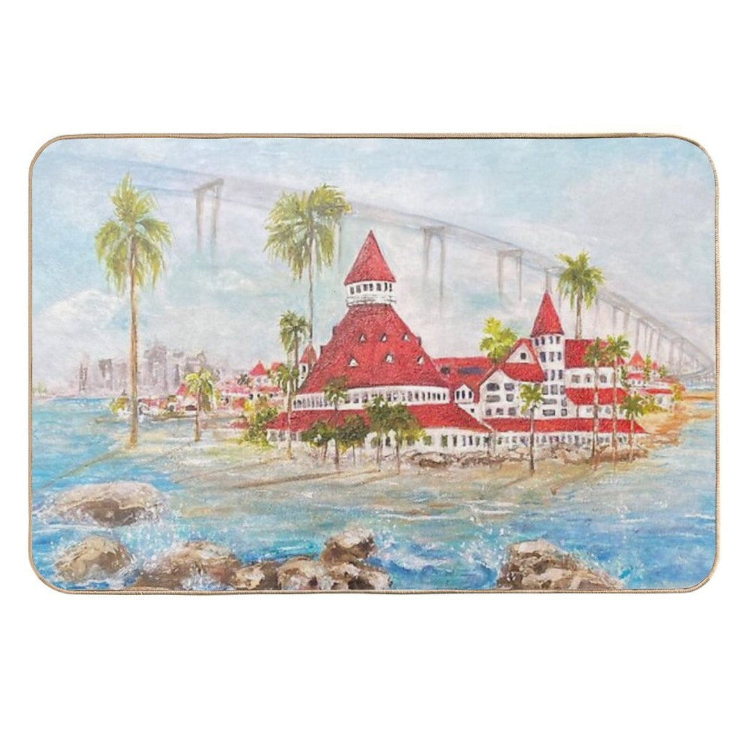 Hotel Del 4  Rapid-Drying Bath Mat