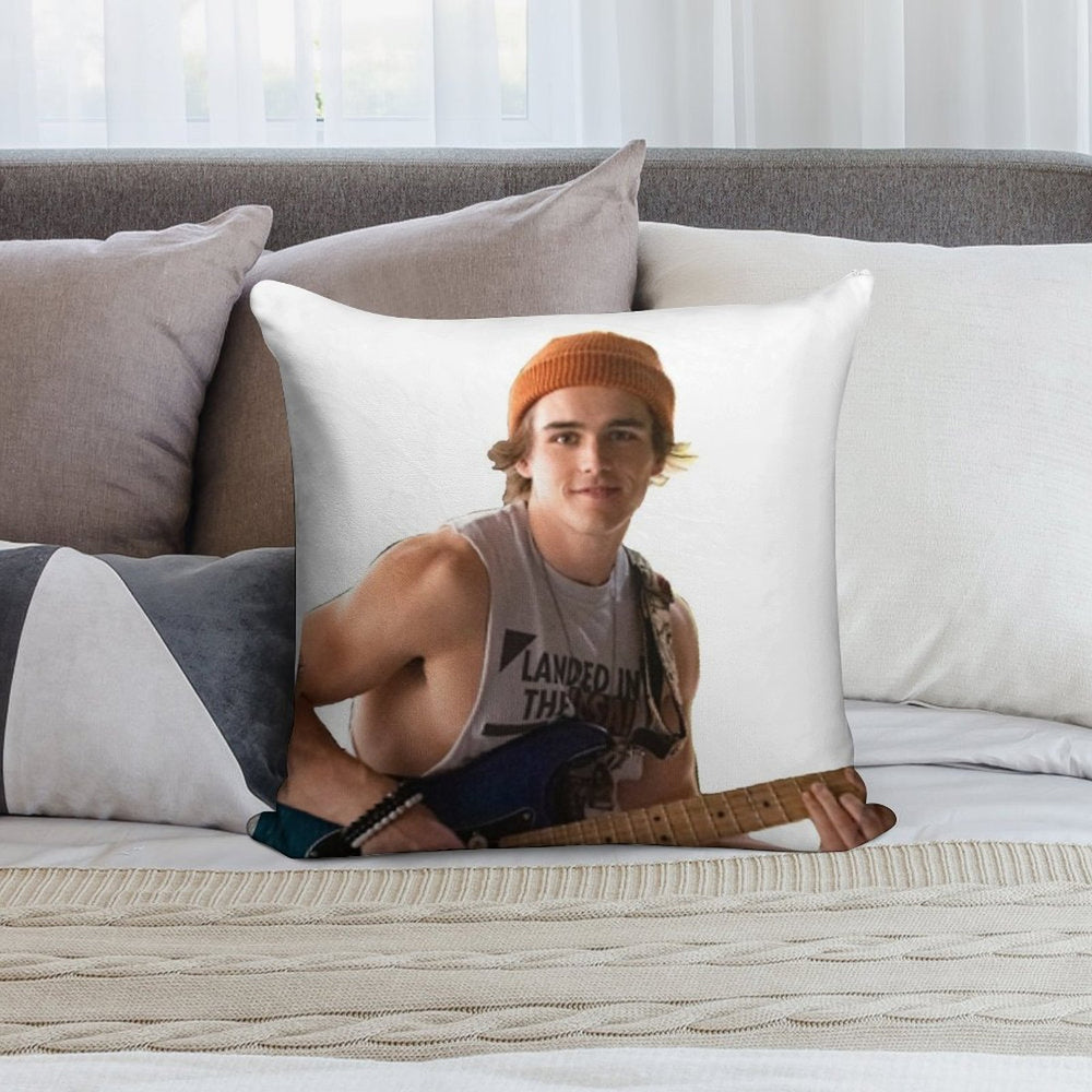 Charlie Gillespie Luke Patterson Soft Fade-Resistant Throw Pillow