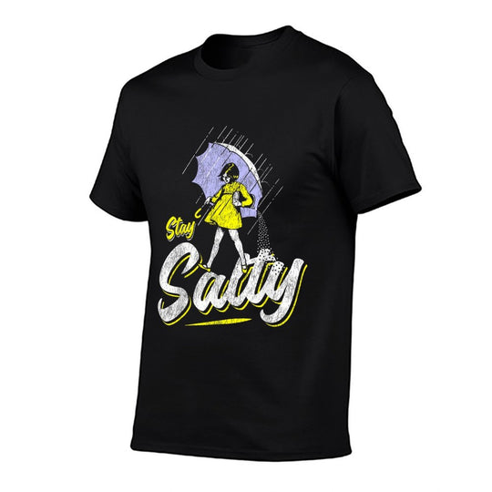 Vintage Salty Meme All These Flavors Girl Holding Umbrella  Durable T-Shirt