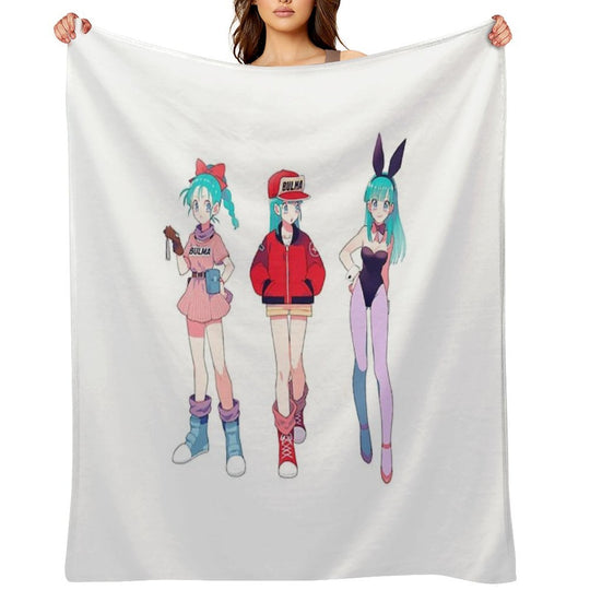 Bulma Girls All-season Throw Blanket