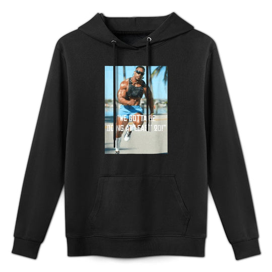 Ashton Hall Meme Cotton-Polyester Blend Hoodie