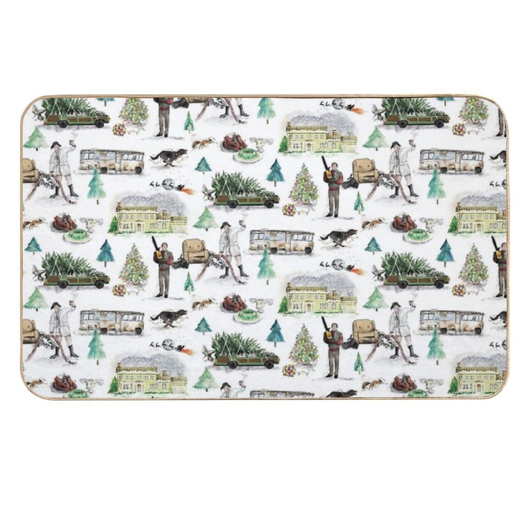 Lampoons Christmas  Easy Maintenance Bath Mat