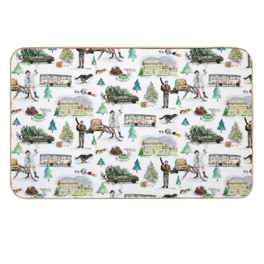 Lampoons Christmas  Easy Maintenance Bath Mat