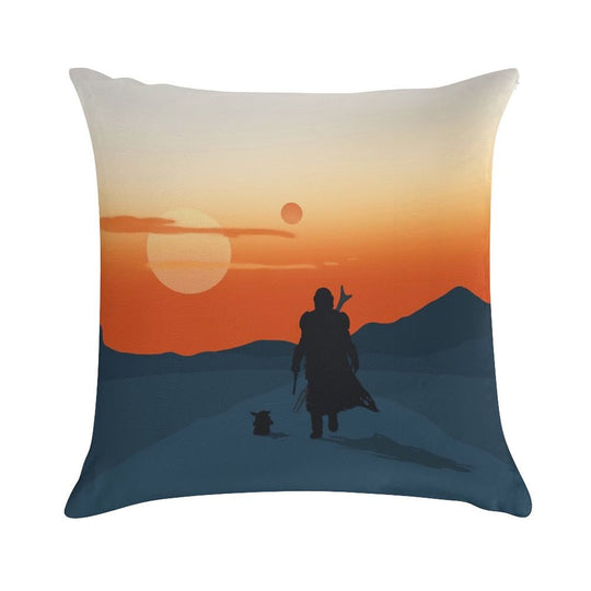 This Is The Way Soft Reinforced Edging Throw Pillow