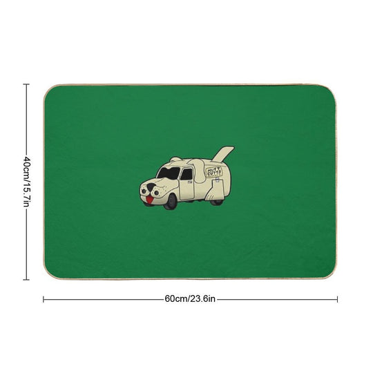 Mutt Cutts Van  Dirt-Trapping Bath Mat