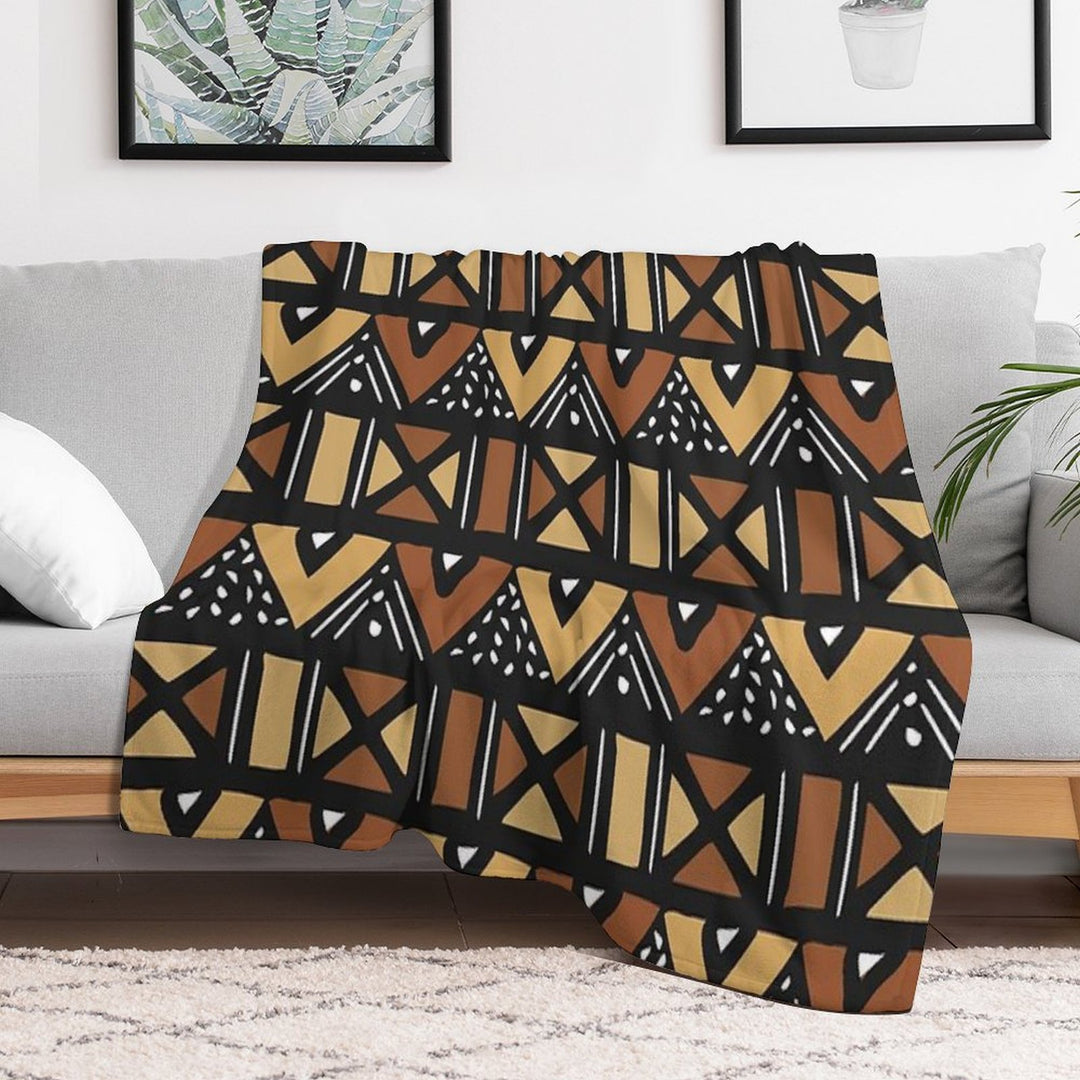 Mud Cloth Mali Quick-dry Throw Blanket