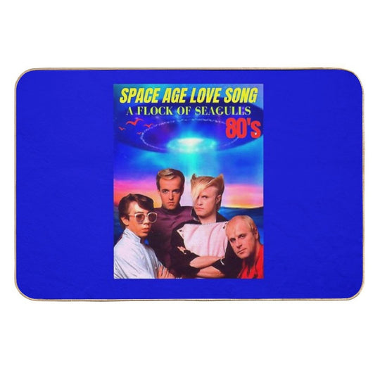 SPACE AGE LOVE SONG ( A FLOCK OF SEAGULLS )  Multi-Purpose Bath Mat