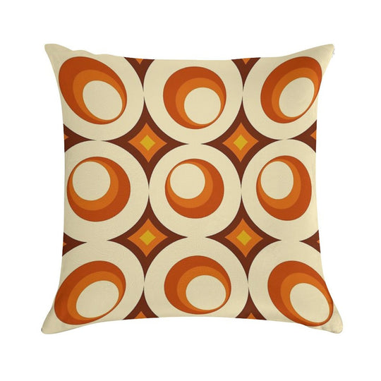 Mid-Century Modern 3 Crescent Soft Fade-Resistant Throw Pillow