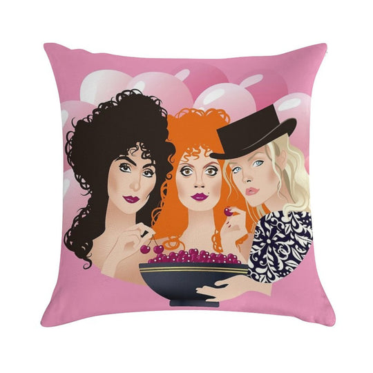 Cherries Soft Easy Maintenance Throw Pillow