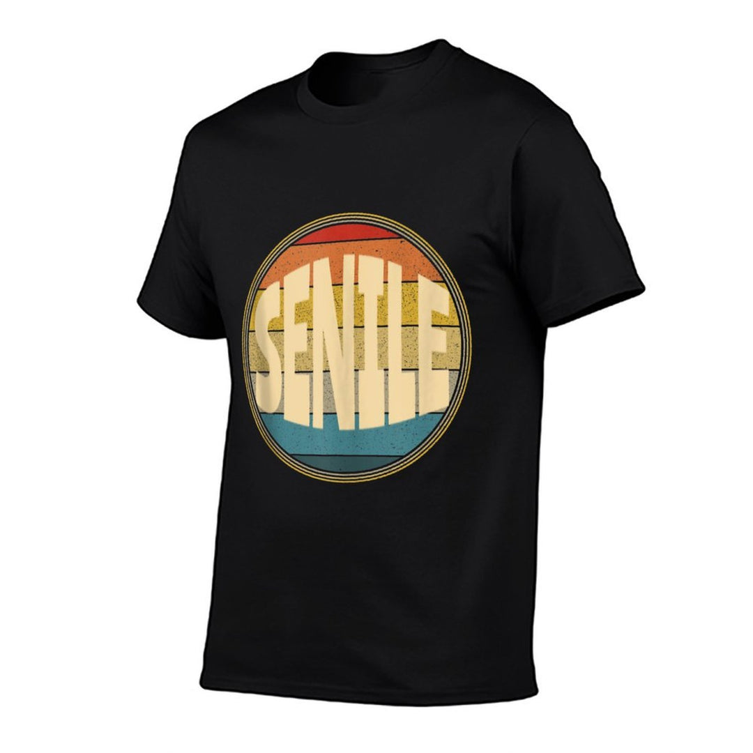 SENILE Retro Funny 1969 50th Birthday Gag Gift Party Idea  Graphic-printed T-Shirt