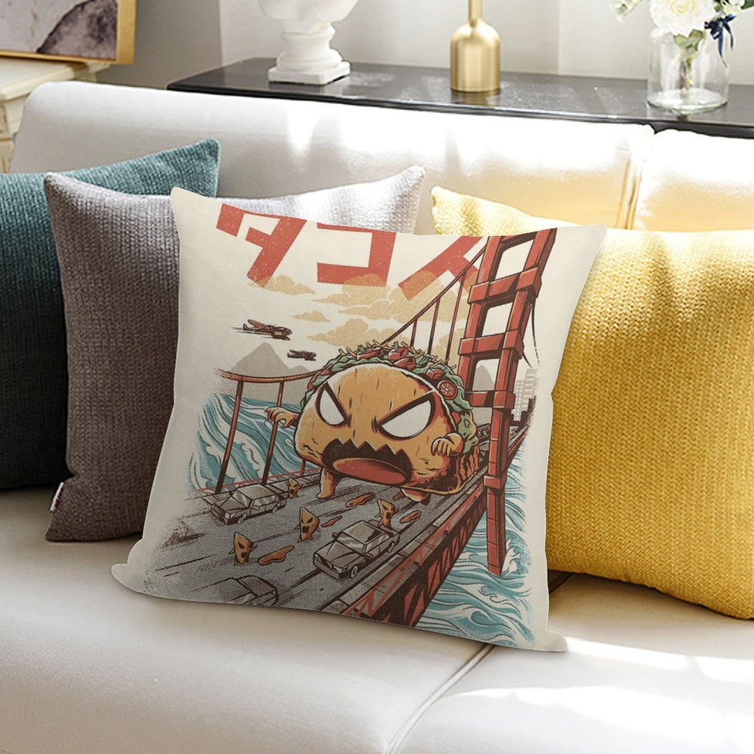 Takaiju Soft Easy Maintenance Throw Pillow