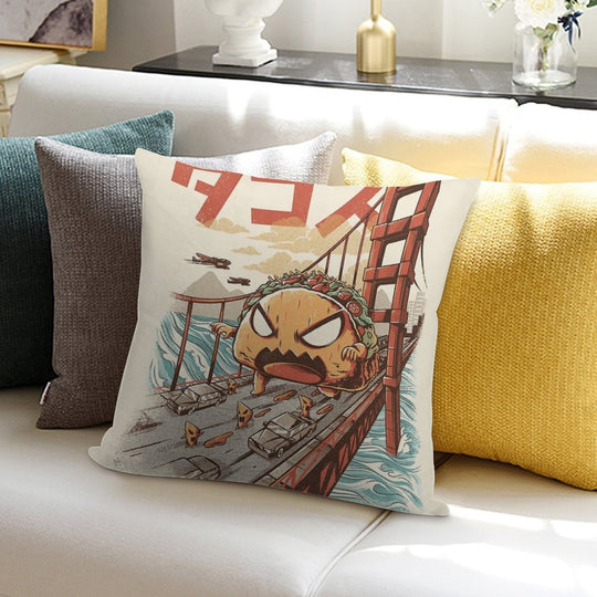 Takaiju Soft Easy Maintenance Throw Pillow