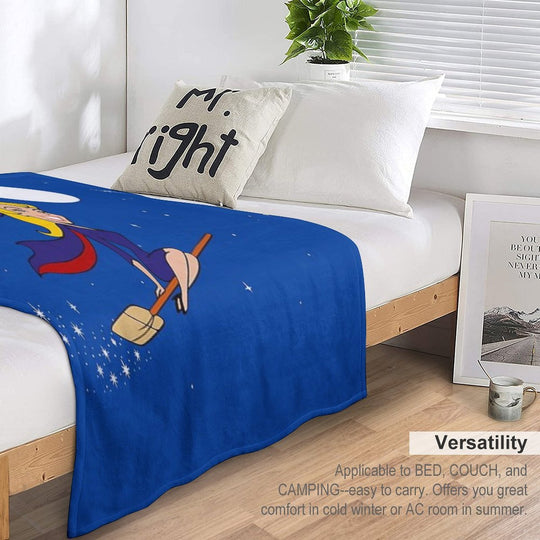 Bewitched 60s Retro Durable Throw Blanket