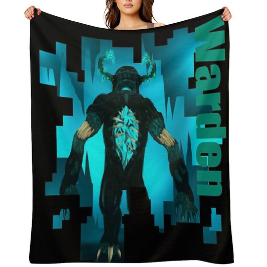 Warden Wrinkle-free Throw Blanket