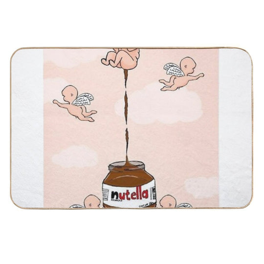 Nutella Angels  Absorbent Bath Mat