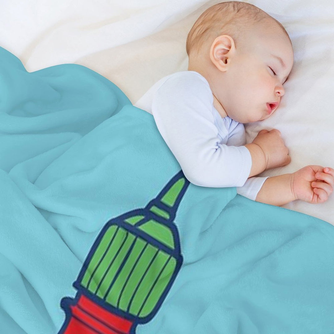 Hot Sauce on Everything Anti-pilling Throw Blanket