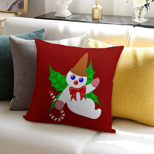 Christmas Fairy Soft Durable Construction Throw Pillow
