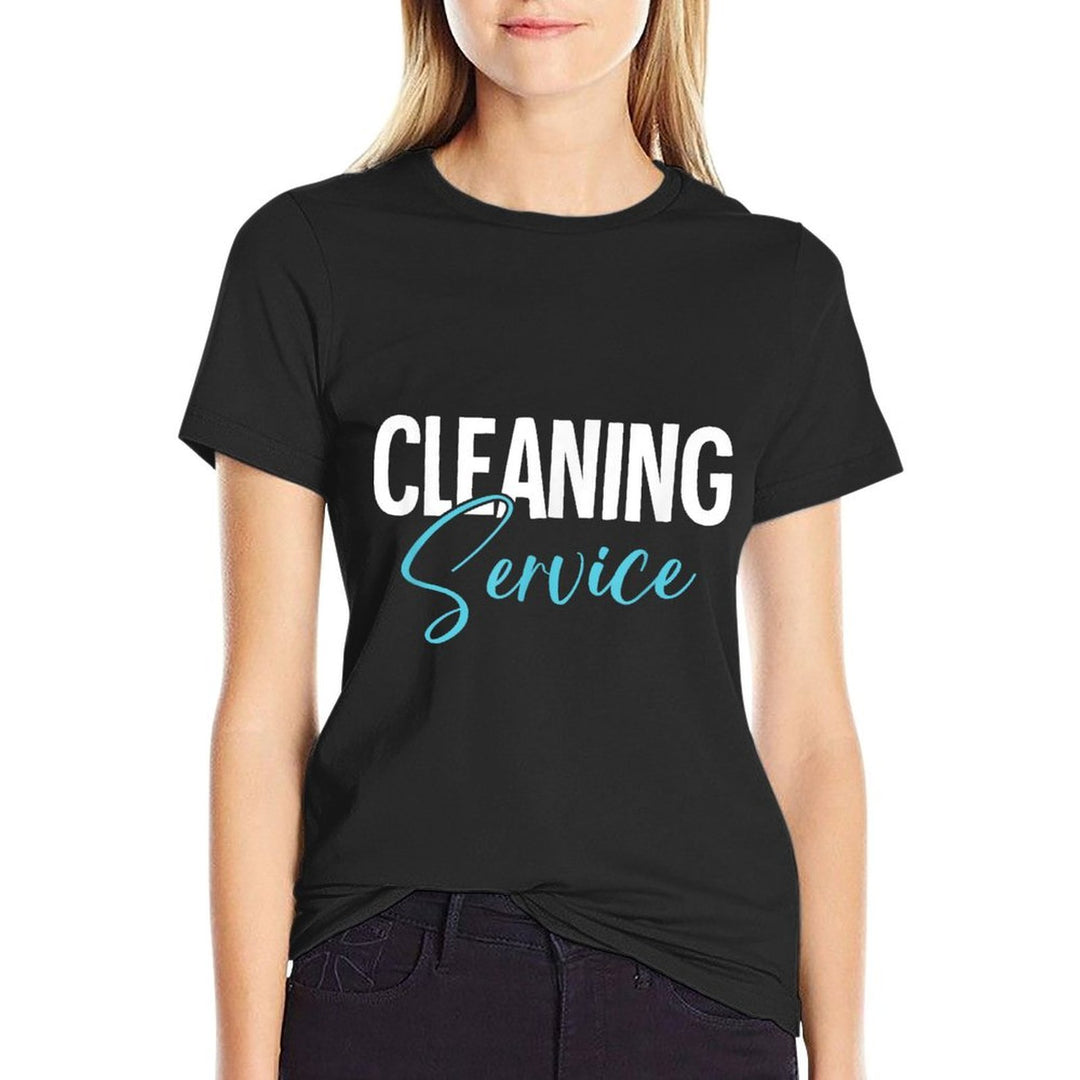 Cleaning Service  Slim-fit Cut T-Shirt