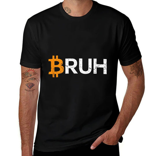 Bitcoin Bruh Funny Bitcoin  Classic T-Shirt