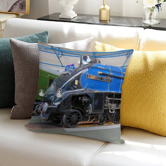 Sir Nigel Gresley Soft Skin-Friendly Throw Pillow