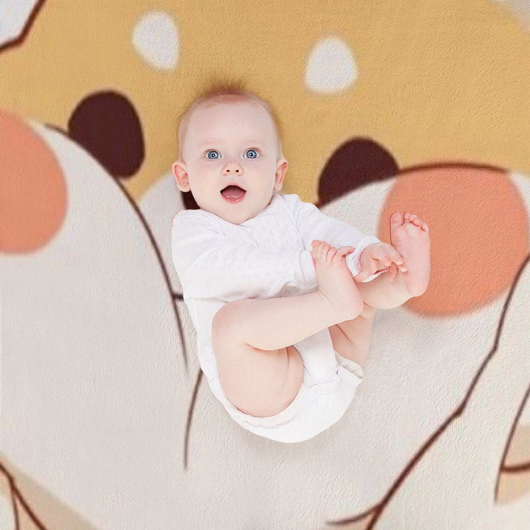 Kawaii Shiba Inu Anti-pilling Throw Blanket