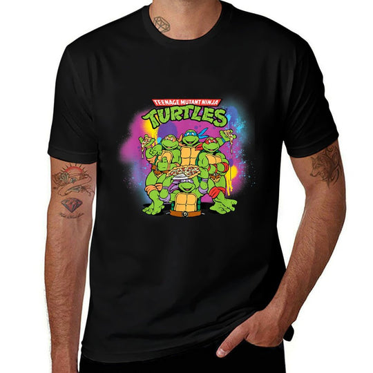 Mademark Xnage Mutant Ninja Turtles - Originalnage Mutant Ninja Turtles Colorful Painted  Lightweight T-Shirt