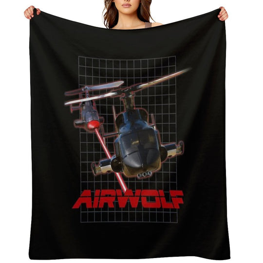 Airwolf Easy Care Throw Blanket