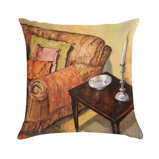 A Corner of My Lounge Soft Home Decor Throw Pillow