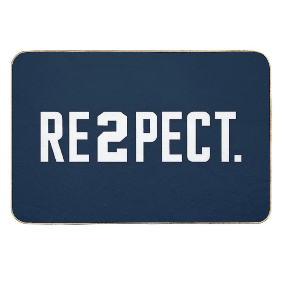 Derek Jeter - Respect  Slip-Resistant Bath Mat