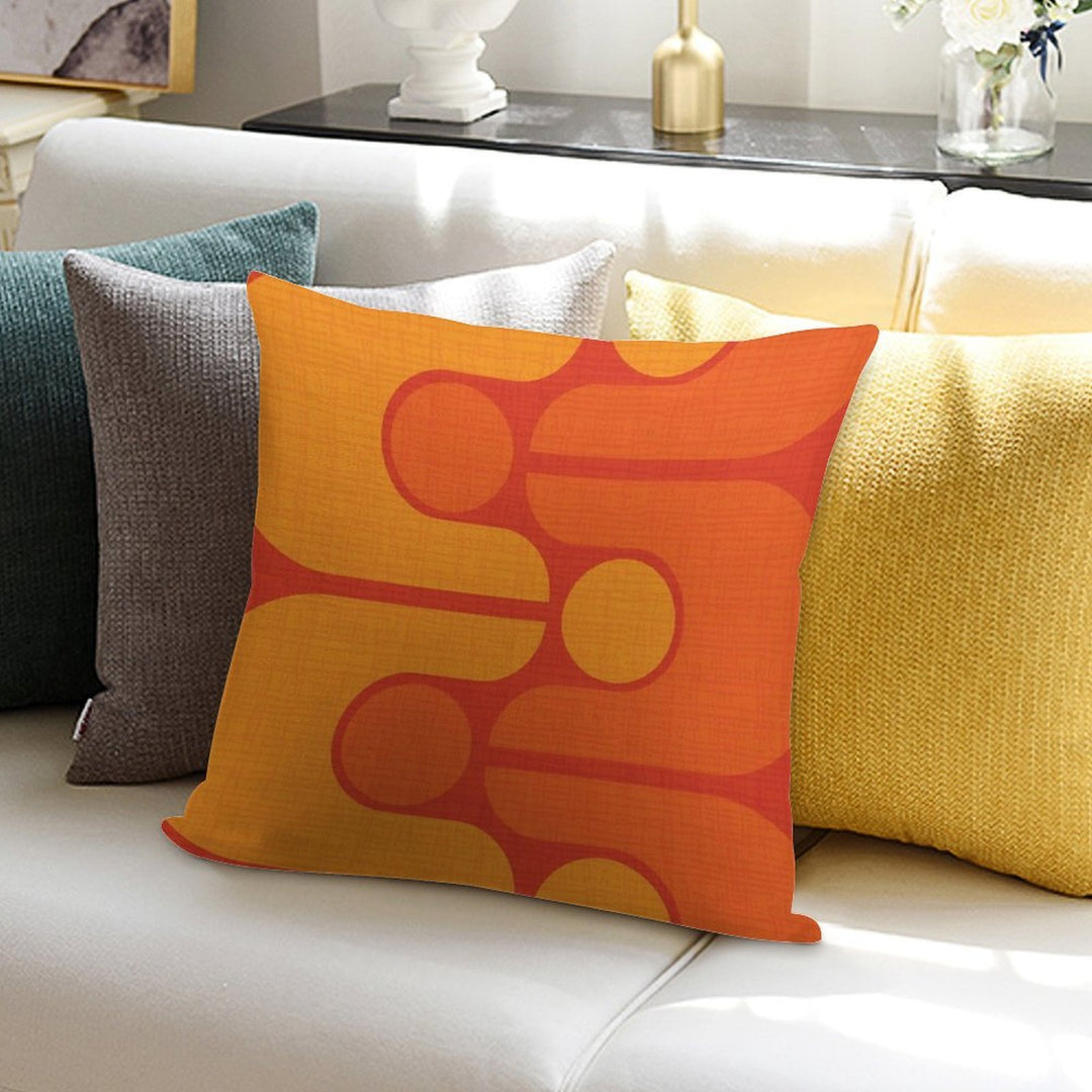 Golden Oldie Soft Reinforced Edging Throw Pillow