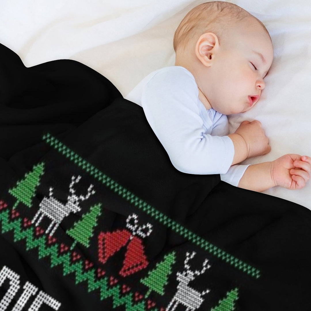 Die Hard Is A Christmas Movie Quick-dry Throw Blanket