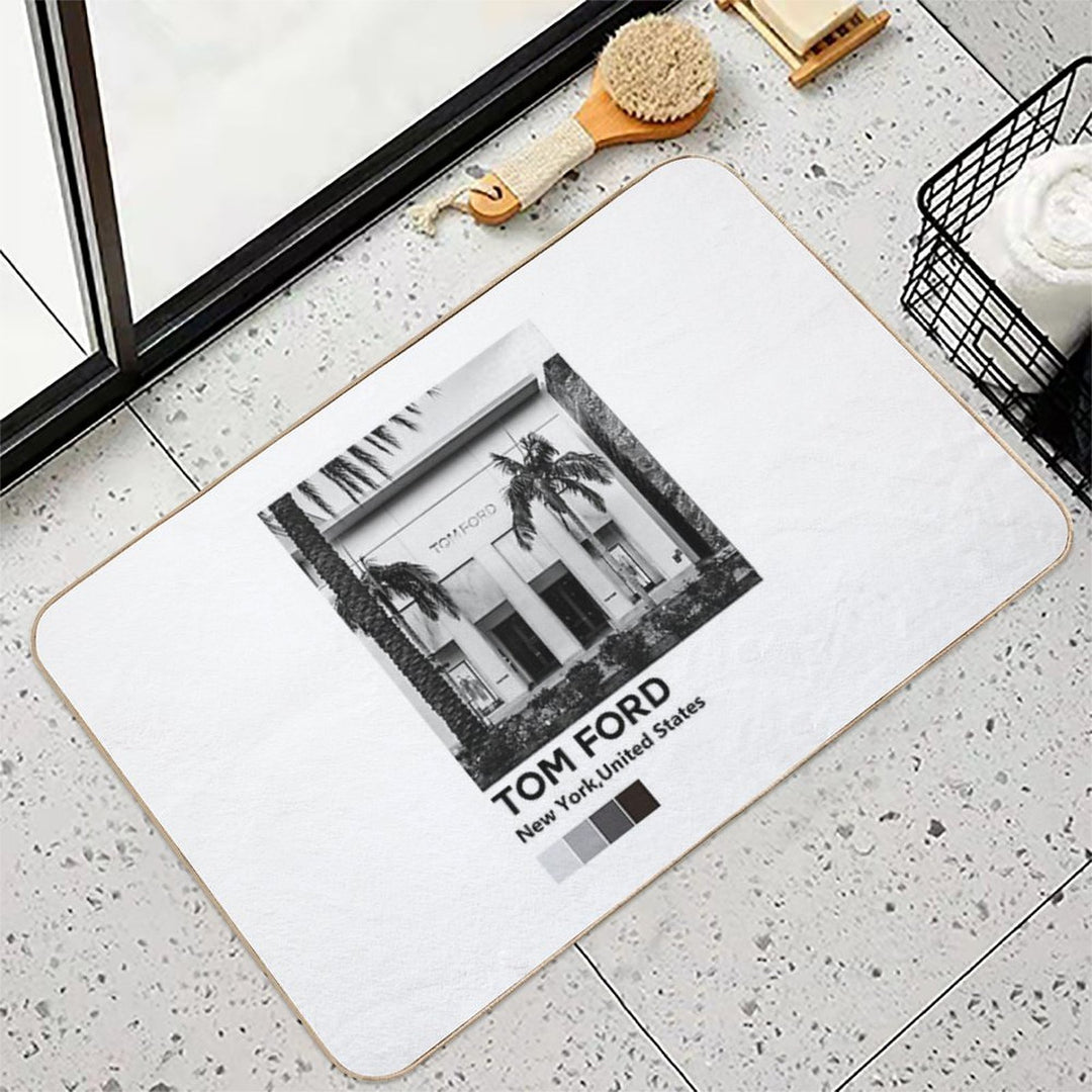 Tom Ford  Fashion Newspaper  Anti-Trip Bath Mat