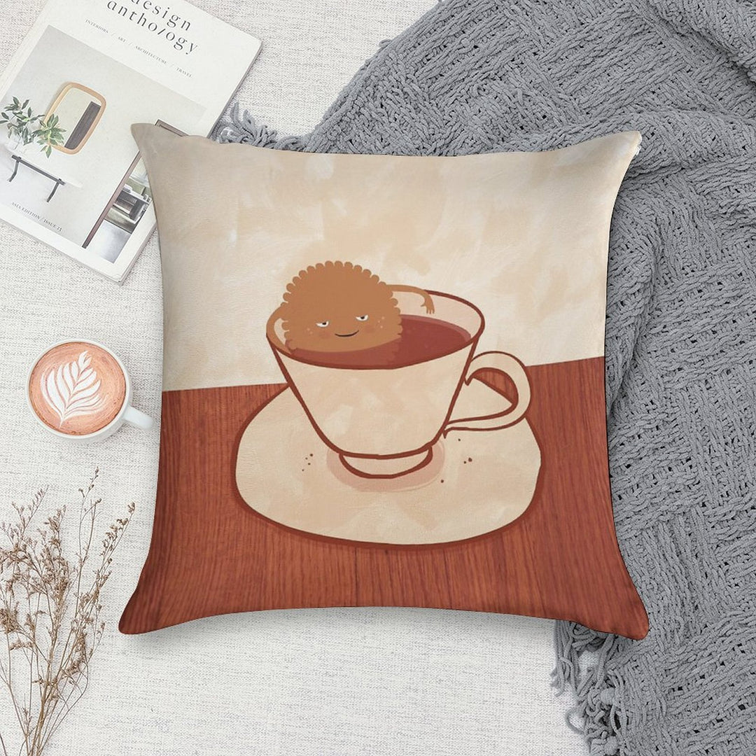 Dip Soft Decorative Cover Throw Pillow