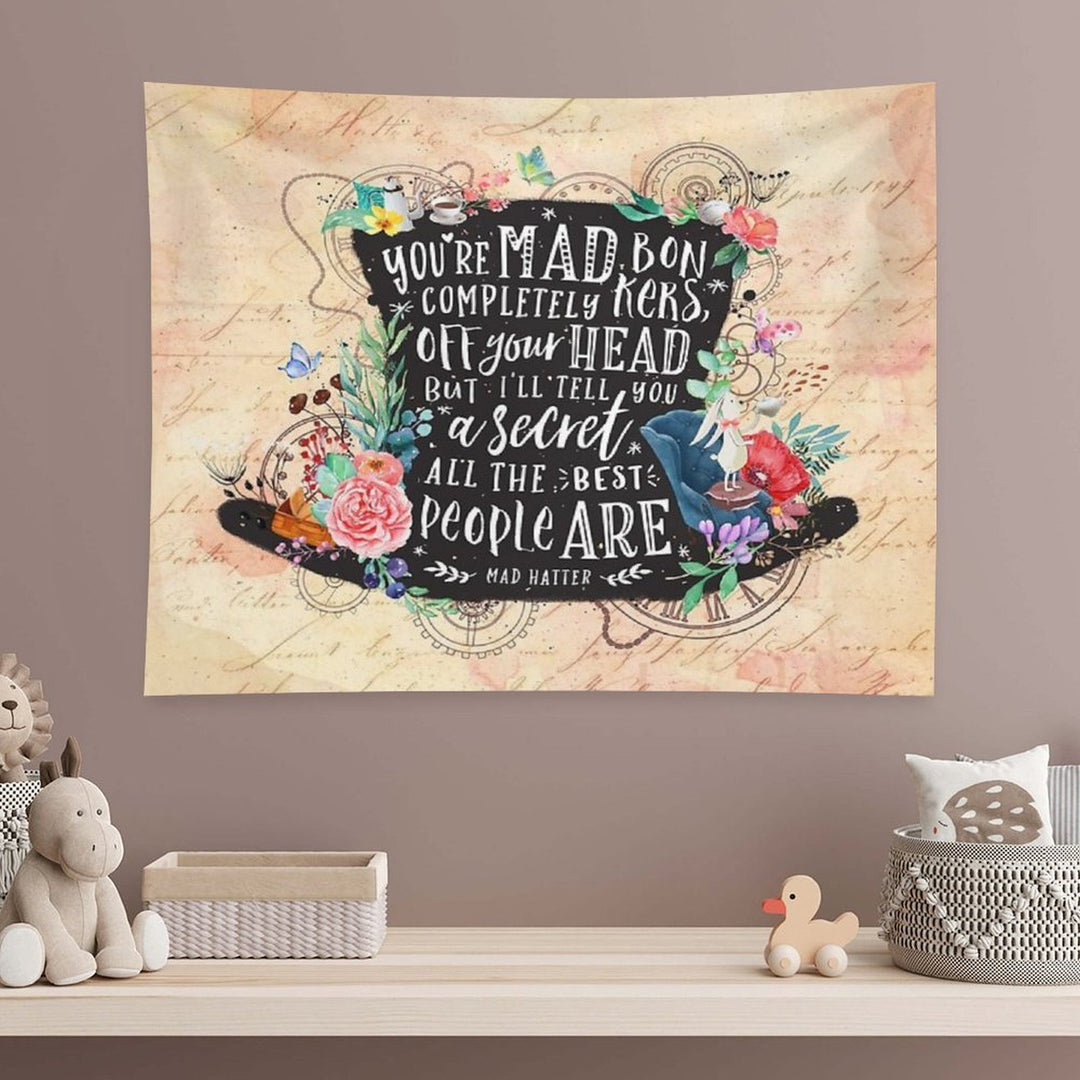 Mad Hatter Tapestry