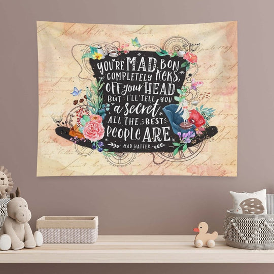 Mad Hatter Tapestry