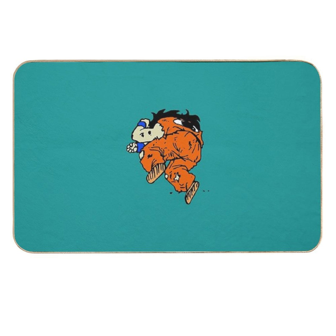 Yamcha's Dead!  Long-Lasting Bath Mat