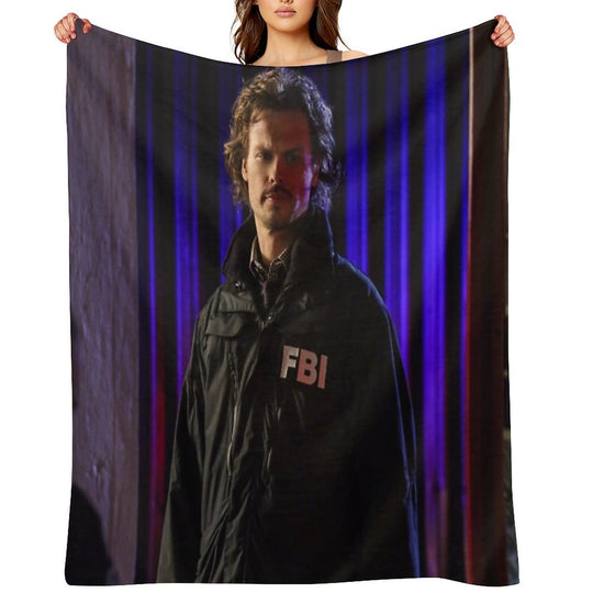Fbi Goob Machine-washable Throw Blanket